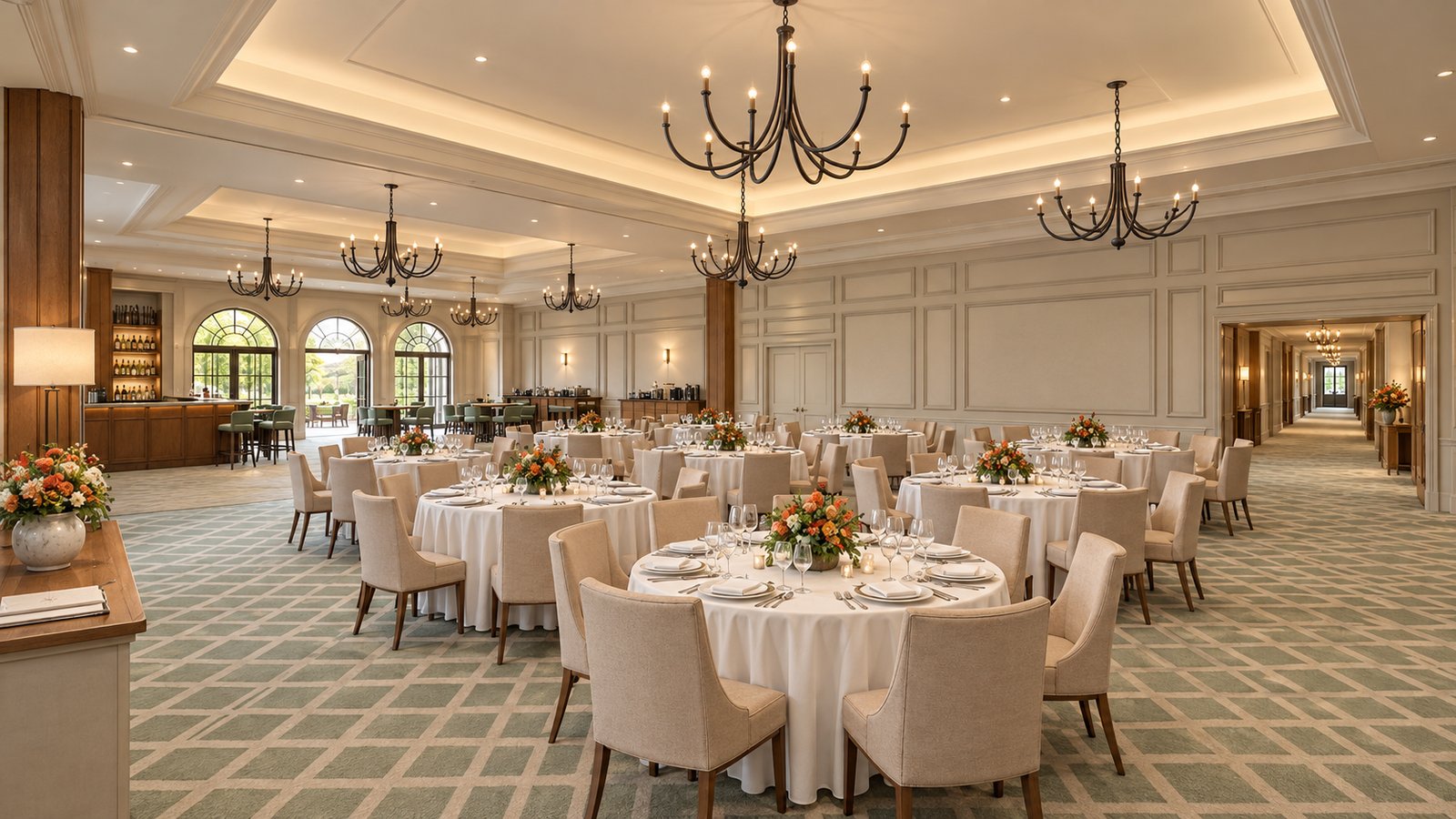 Public house ballroom